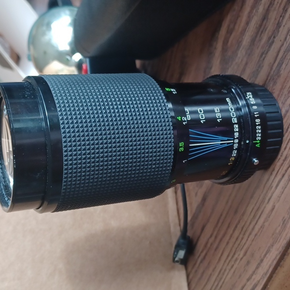 Rokinon MC Zoom lens 80-200mm , 1:45, 55mm, PK